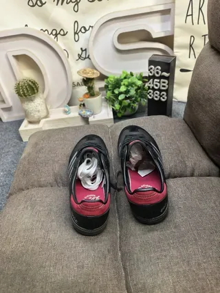 Adidas Samba Chaussures Lifestyle Noir et Rose en Cuir 8