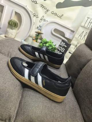 Adidas Samba noir blanc Gum Mary Jane Shoes 7