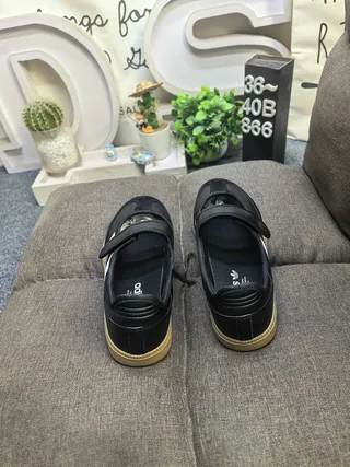 Adidas Samba noir blanc Gum Mary Jane Shoes 8