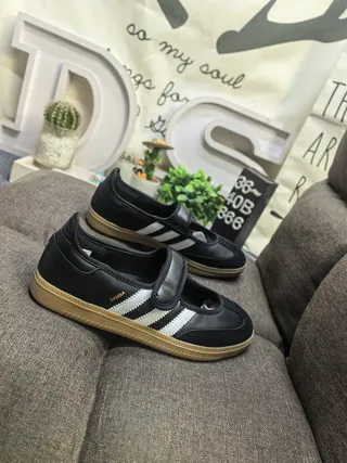 Adidas Samba noir blanc Gum Mary Jane Shoes 9
