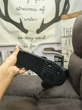 Adidas Samba Tênis Lifestyle Preto com estampa de leopardo 4