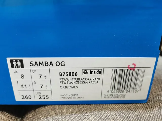 Adidas Samba White Black Gum Lifestyle Sneakers 2