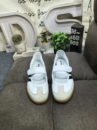 Adidas Samba Blanc Noir Gum Chaussures Lifestyle 10