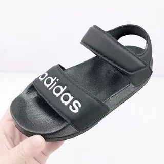 Adidas ساندال سلايد وردي رمادي أطفال كاجوال ساندال 10
