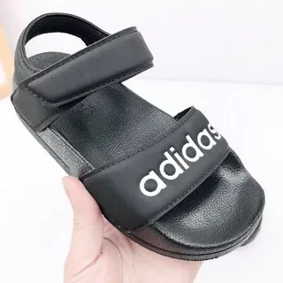 Adidas ساندال سلايد وردي رمادي أطفال كاجوال ساندال 13
