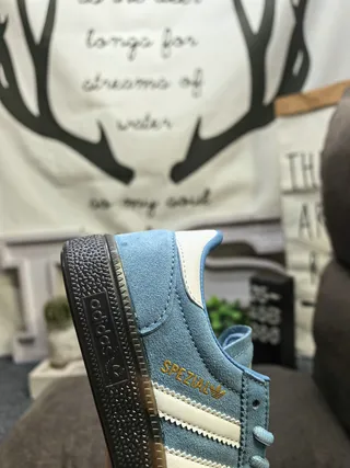 Adidas Spezial Tênis Lifestyle de Camurça Azul Claro 3