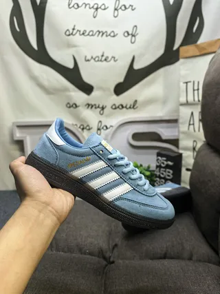 Adidas Spezial Tênis Lifestyle de Camurça Azul Claro 5