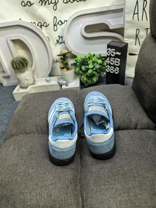 Adidas Spezial Tênis Lifestyle de Camurça Azul Claro 8