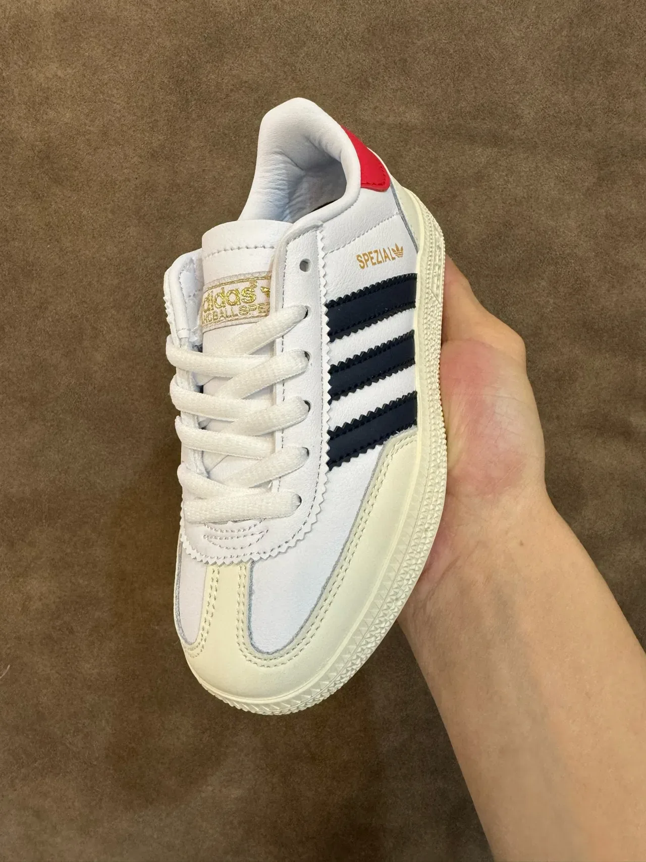 Adidas Spezial White Navy Red Lifestyle Sneakers 5
