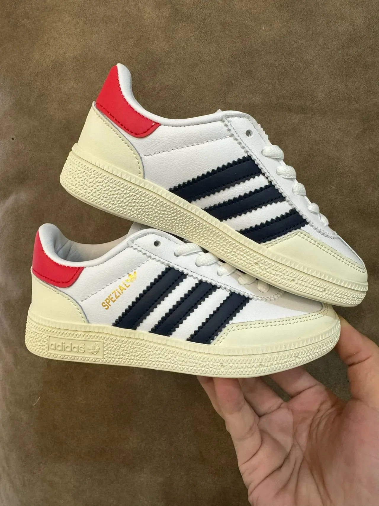 Adidas Spezial White Navy Red Lifestyle Sneakers 11