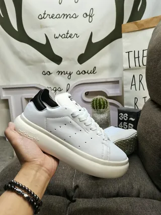 Adidas Stan Smith White and Black Lifestyle Sneakers 5