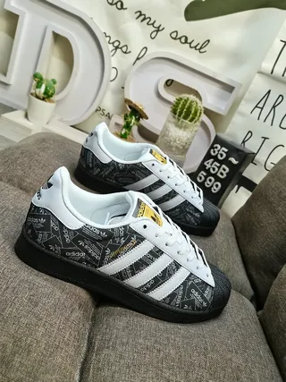 Adidas Superstar Negro y Blanco zapatillas lifestyle 9