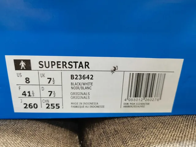 Adidas Superstar Negro y Blanco zapatillas lifestyle 12