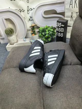Adidas Superstar Chaussures lifestyle noires argent 6