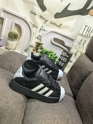 Adidas Superstar Chaussures lifestyle noires argent 9
