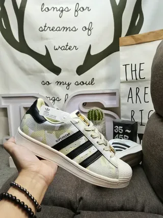 Adidas Superstar Camo-Print Off-White sneakers lifestyle 5