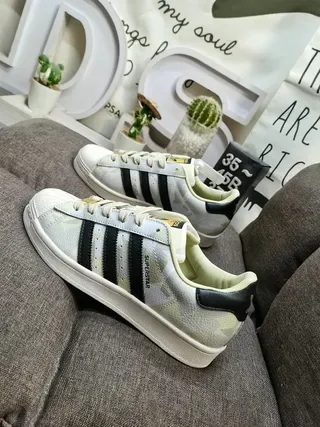 Adidas Superstar Camo-Print Off-White sneakers lifestyle 7