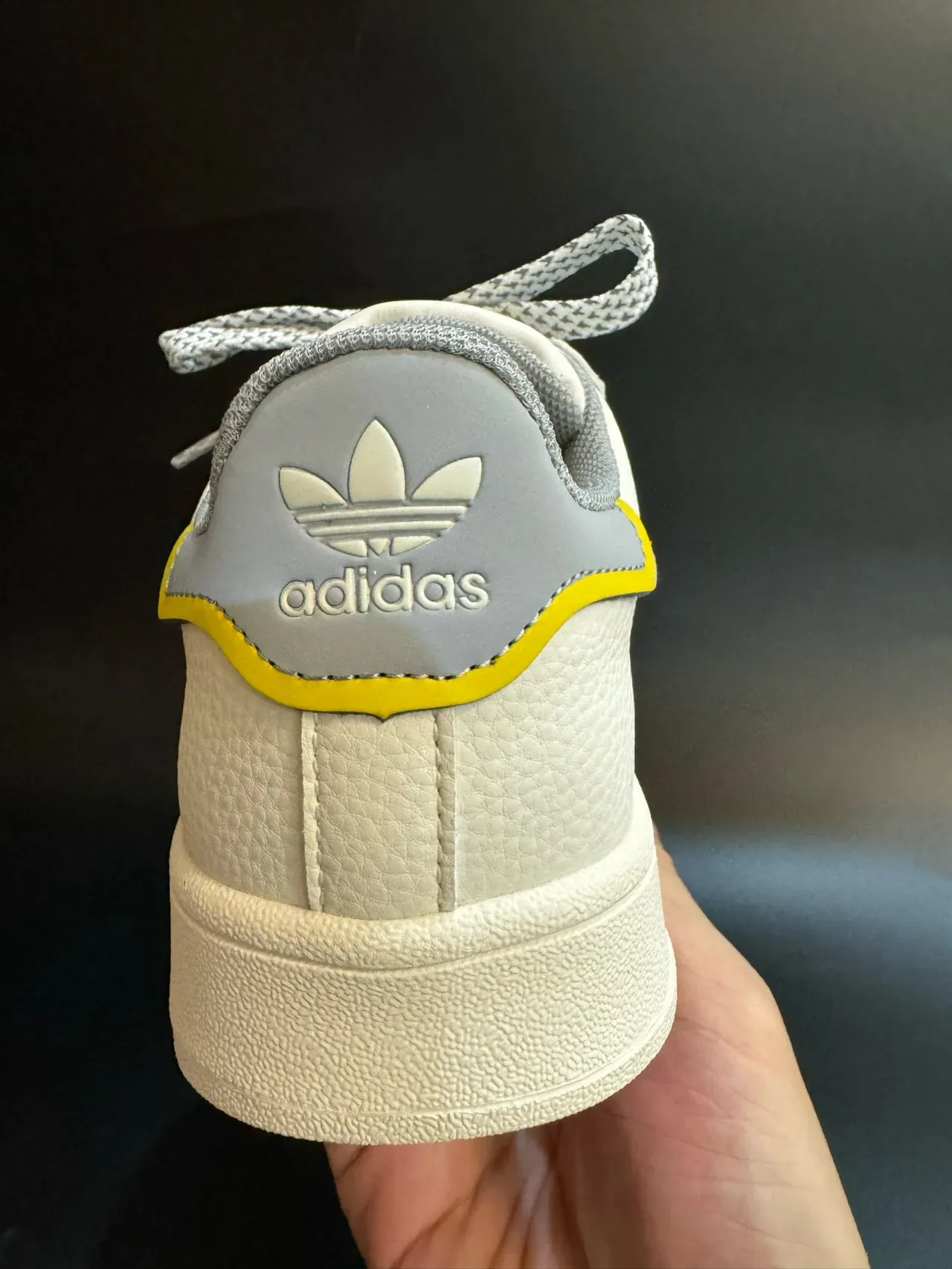 Adidas Superstar Off-White Black Lifestyle Sneakers 14