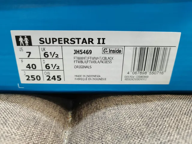 Adidas Superstar White and Black Lifestyle Sneakers 2