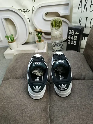Adidas Superstar White and Black Lifestyle Sneakers 8