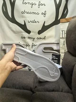 Adidas Superstar 白银金属生活休闲鞋 4