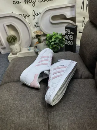 Adidas Superstar 白银金属生活休闲鞋 6