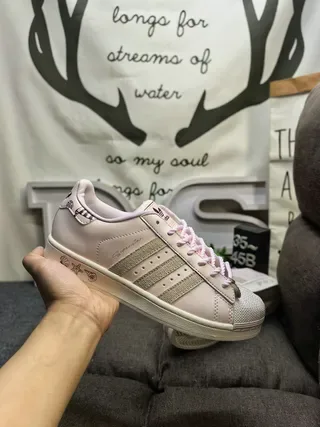 Adidas Superstar 白银金属生活休闲鞋 15