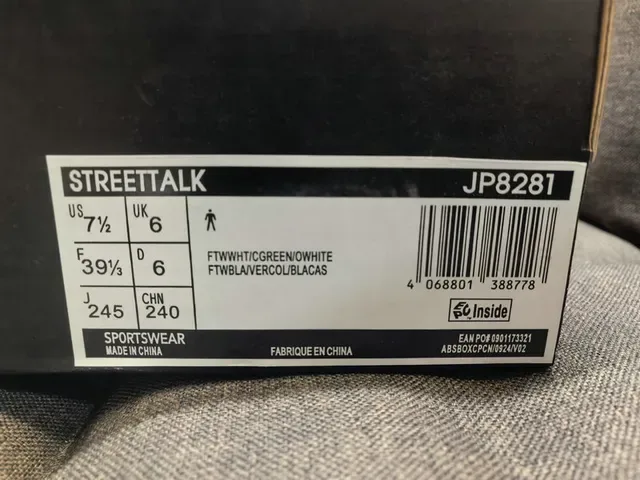 Sneakers Lifestyle Adidas Blanc et Vert Low-Top Look Cuir 22