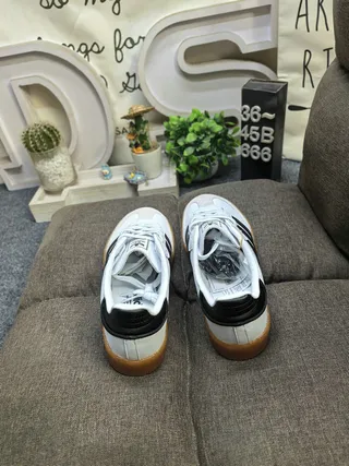 Adidas branco rosa low-top sola de goma tênis lifestyle 8
