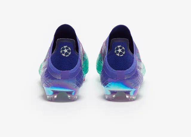 Adidas X Speedflow Laceless Teal Purple Gradient Firm-Ground Soccer Shoes 3