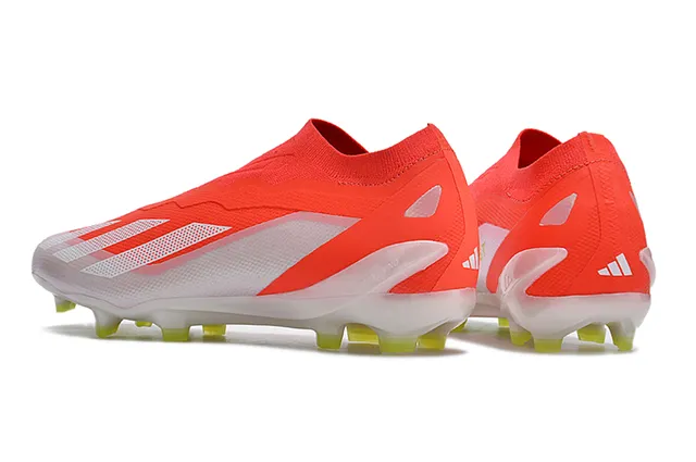 Adidas X Speedflow Naranja Blanco Verde Lima Tierra Firme Zapatos de Fútbol 4