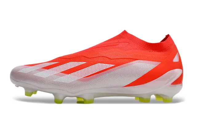 Adidas X Speedflow Naranja Blanco Verde Lima Tierra Firme Zapatos de Fútbol 6