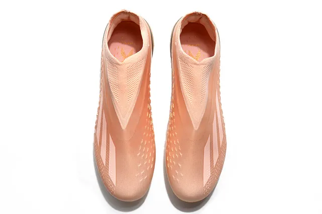 Adidas X Speedflow Peach and Gold Firm-Ground Soccer Shoes 2