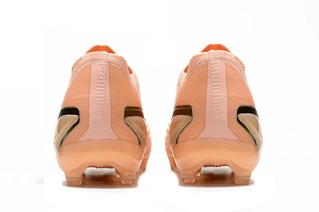 Adidas X Speedflow Peach and Gold Firm-Ground Soccer Shoes 4