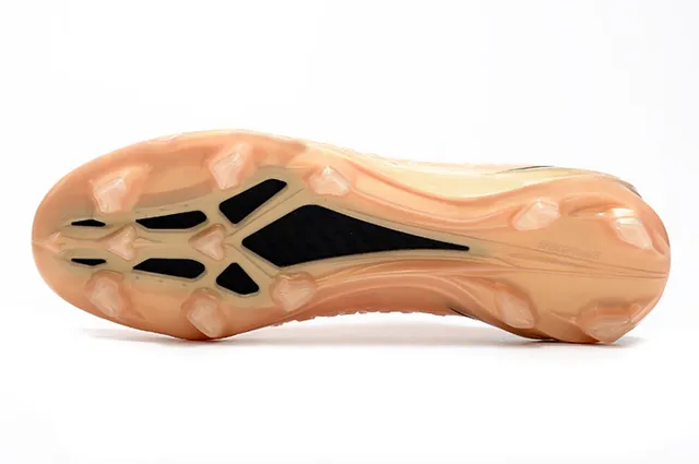 Adidas X Speedflow Peach and Gold Firm-Ground Soccer Shoes 6