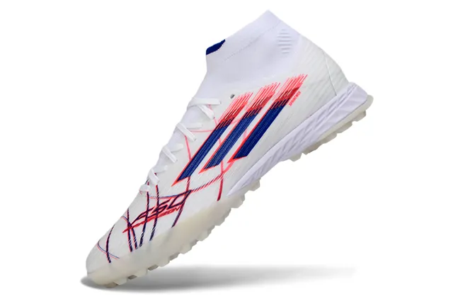 Adidas X Speedflow White Blue Red Turf Soccer Shoes 3