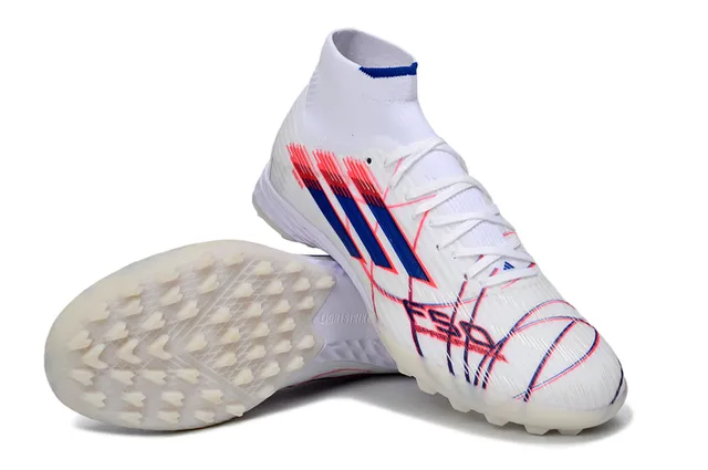 Adidas X Speedflow White Blue Red Turf Soccer Shoes 4