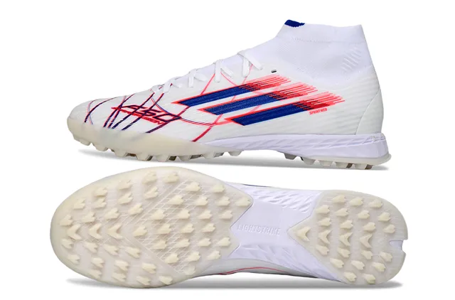Adidas X Speedflow White Blue Red Turf Soccer Shoes 6