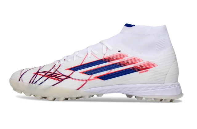 Adidas X Speedflow White Blue Red Turf Soccer Shoes 7
