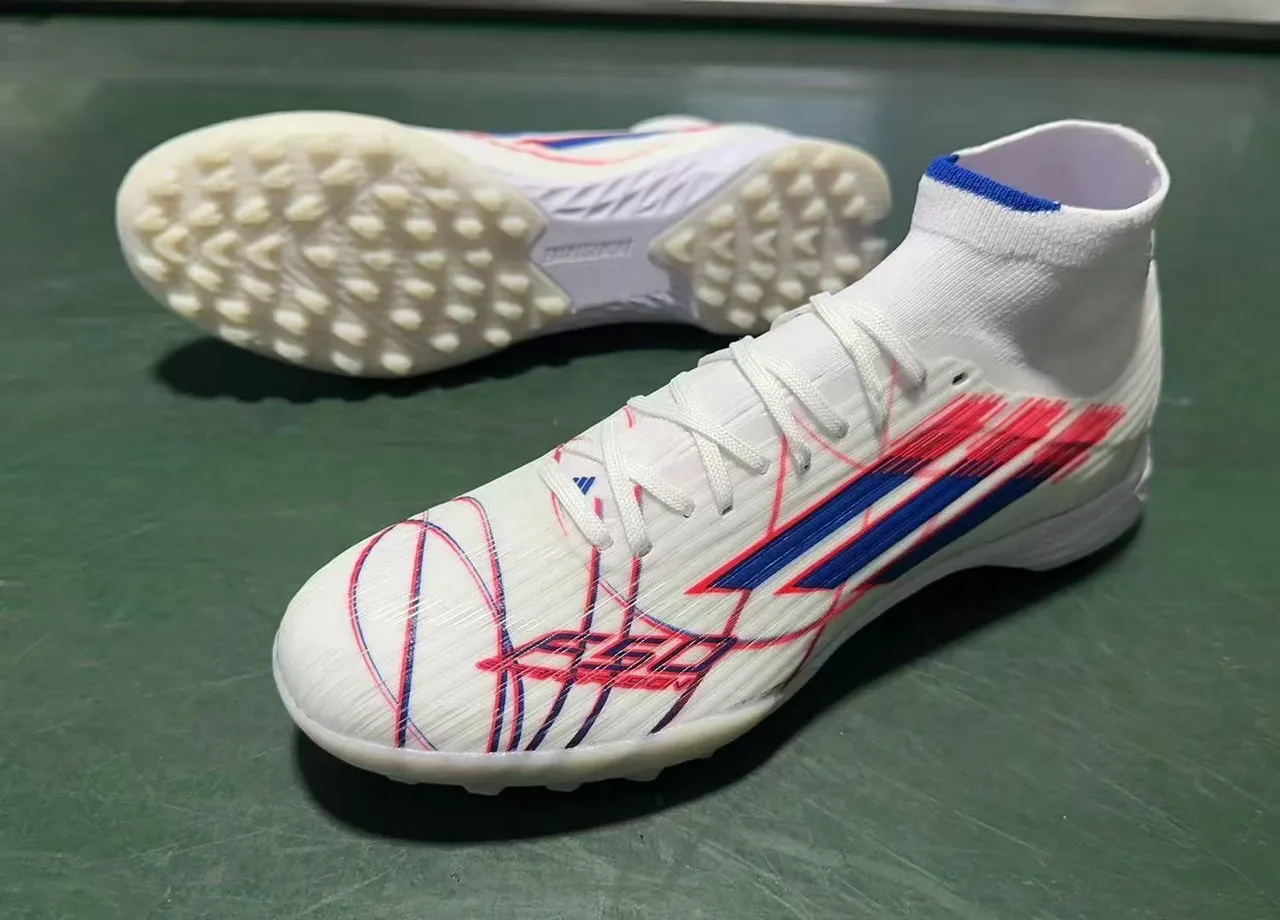 Adidas X Speedflow White Blue Red Turf Soccer Shoes 8