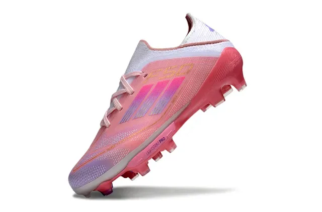 আদিদাস X Speedportal Lightstrike Pro গোলাপি ইরিডিসেন্ট ফার্ম গ্রাউন্ড সকার জুতা 2
