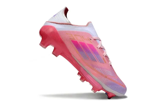 আদিদাস X Speedportal Lightstrike Pro গোলাপি ইরিডিসেন্ট ফার্ম গ্রাউন্ড সকার জুতা 4