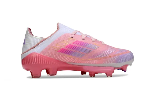 আদিদাস X Speedportal Lightstrike Pro গোলাপি ইরিডিসেন্ট ফার্ম গ্রাউন্ড সকার জুতা 6