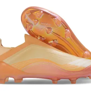 Adidas X Speedportal Messi नारंगी ग्रेडिएंट Firm-Ground फुटबॉल जूते