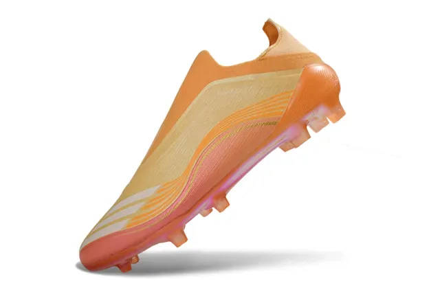 Adidas X Speedportal Messi অরেঞ্জ গ্রেডিয়েন্ট Firm-Ground ফুটবল জুতা 3