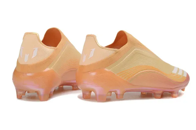 Adidas X Speedportal Messi অরেঞ্জ গ্রেডিয়েন্ট Firm-Ground ফুটবল জুতা 5