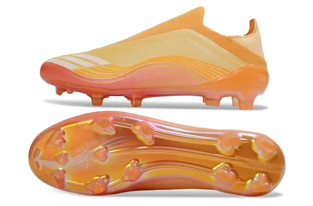 Adidas X Speedportal Messi অরেঞ্জ গ্রেডিয়েন্ট Firm-Ground ফুটবল জুতা 6