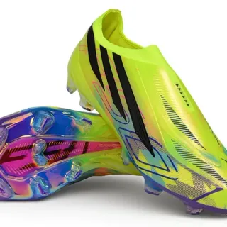 Adidas X Speedportal Jaune Néon Iridescent Firm-Ground Chaussures de football