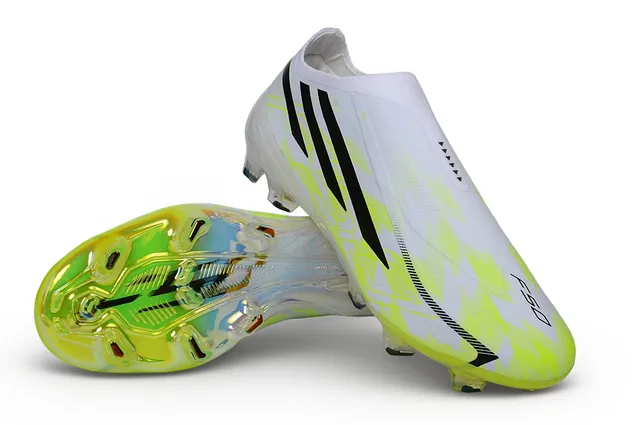 Adidas X Speedportal Neon Yellow White Firm-Ground Zapatos de fútbol 4