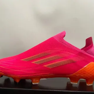 Adidas X Speedportal Zapatillas de Fútbol Rosa Naranja para Tierra Firme